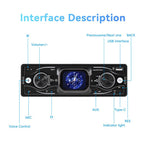 2.17 inch Car HD Touchable Screen Single Din MP5 Player — view 4
