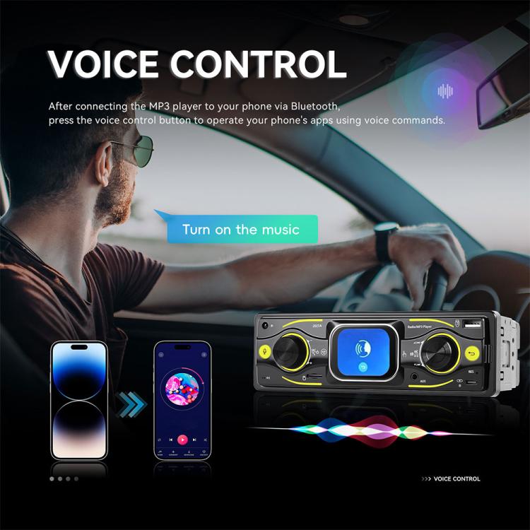 2.17 inch Car HD Touchable Screen Single Din MP5 Player — view 7