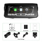 6.86 inch Motorcycle Wireless CarPlay and Android Auto Display Screen Navigator — view 18