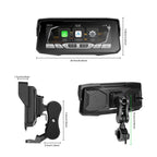 6.86 inch Motorcycle Wireless CarPlay and Android Auto Display Screen Navigator — view 4