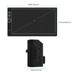 7 inch Car HD Touchable Screen Wireless Carplay Dual Spindle MP5 Player