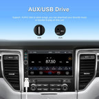 7 inch Car HD Touchable Screen Wireless Carplay Dual Spindle MP5 Player