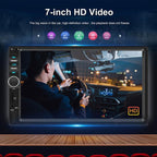 7 inch Car HD Touchable Screen Wireless Carplay Dual Spindle MP5 Player