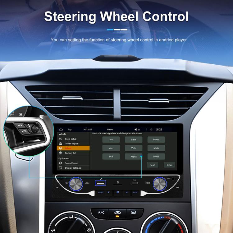 6.9 inch Car Wireless Carplay Dual Spindle MP5 Player — view 8