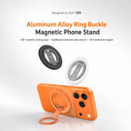 ZGA Z09 360 Degree Rotation Aluminum Alloy Ring Buckle Magnetic Phone Holder