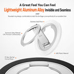 ZGA Z09 360 Degree Rotation Aluminum Alloy Ring Buckle Magnetic Phone Holder