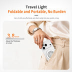 ZGA Z09 360 Degree Rotation Aluminum Alloy Ring Buckle Magnetic Phone Holder