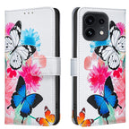 Colored Drawing Pattern Vegan Leather Phone Case