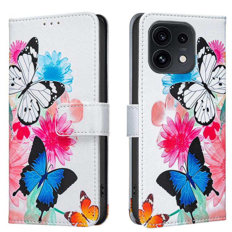 Colored Drawing Pattern Vegan Leather Phone Case