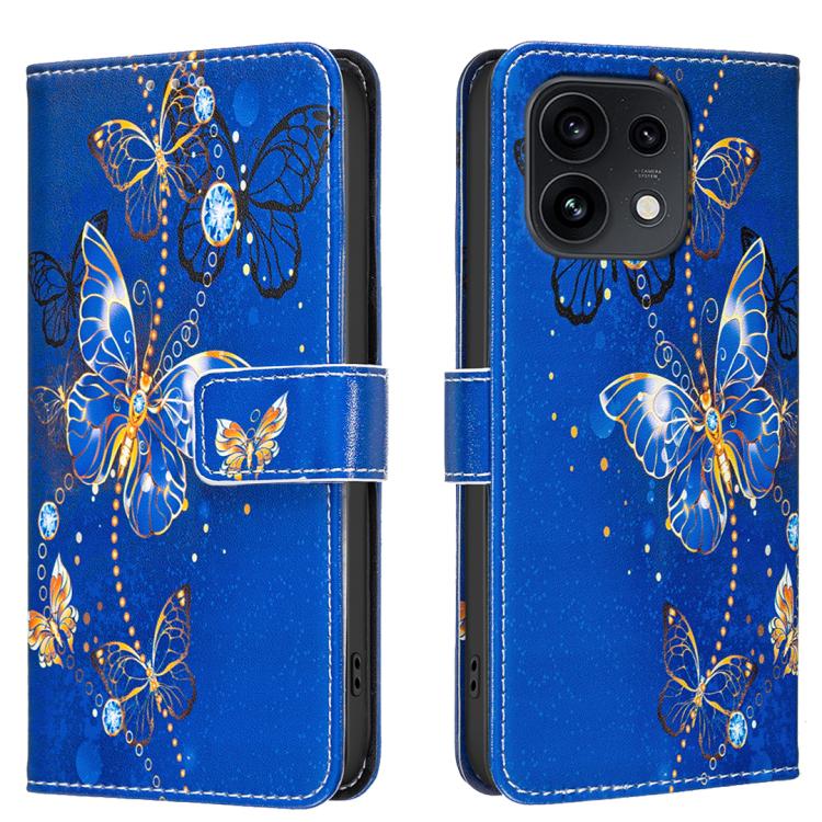 Colored Drawing Pattern Vegan Leather Phone Case — view 12
