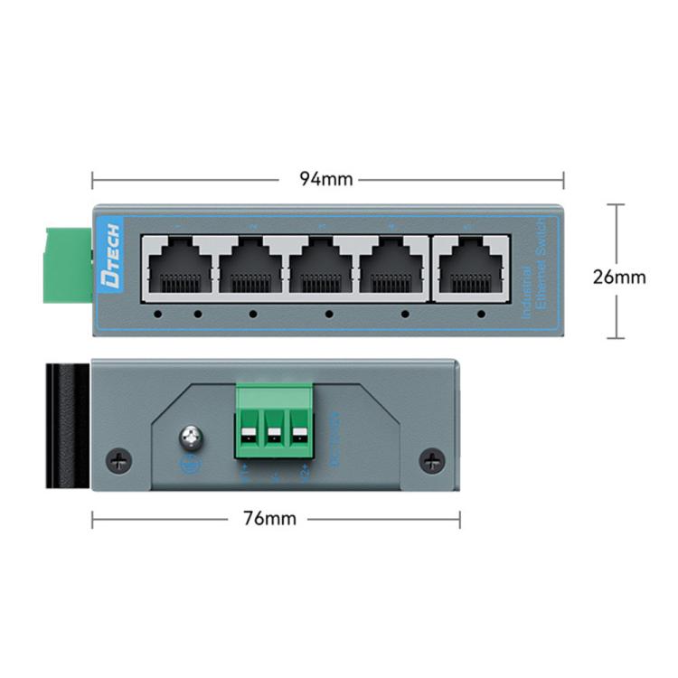 Industrial Rail Ethernet Switch
