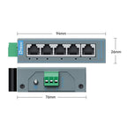 Industrial Rail Ethernet Switch
