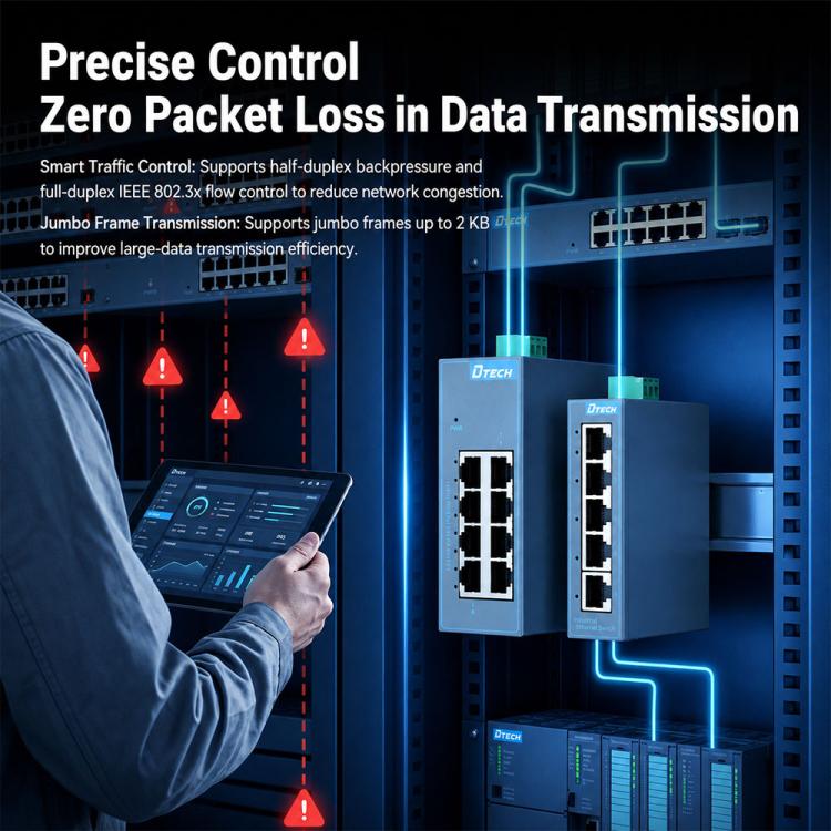 Industrial Rail Ethernet Switch
