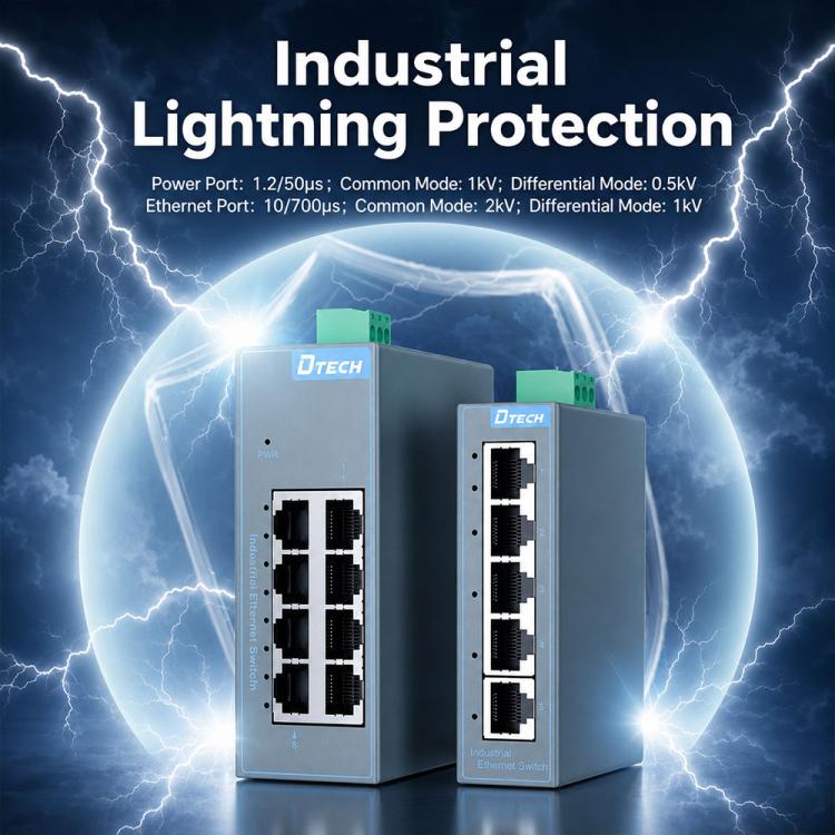 Industrial Rail Ethernet Switch