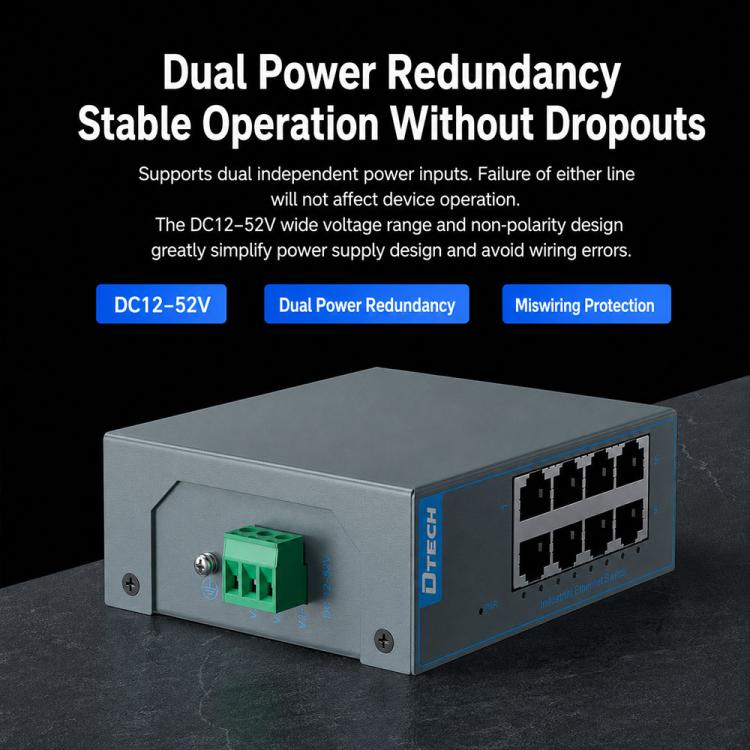 Industrial Rail Ethernet Switch