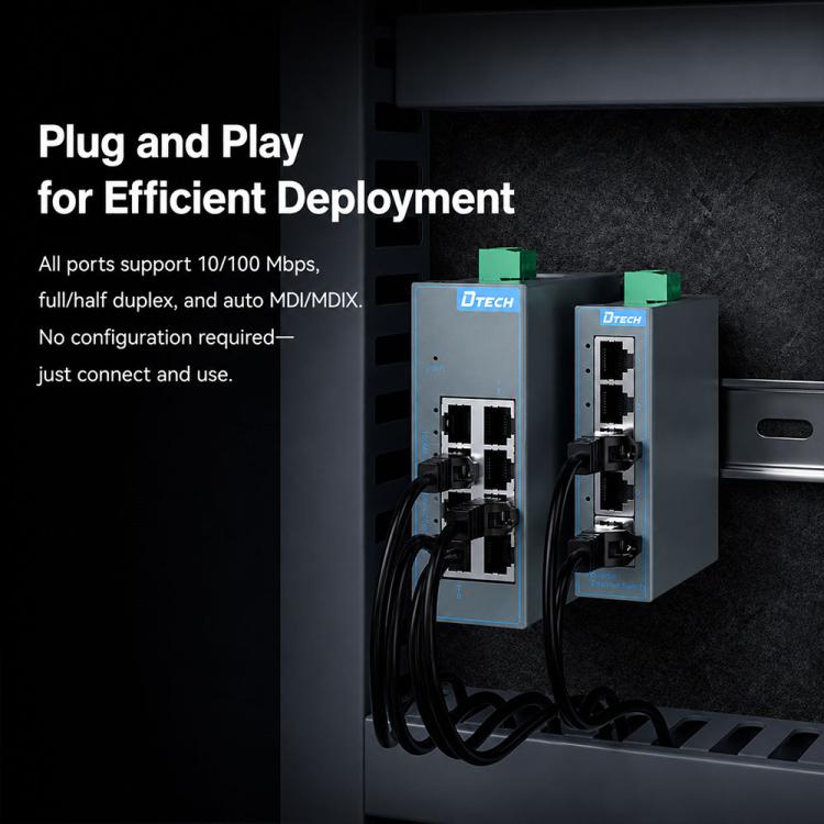 Industrial Rail Ethernet Switch
