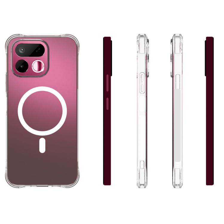 Big Hole Shockproof Non-slip Magnetic TPU Phone Case