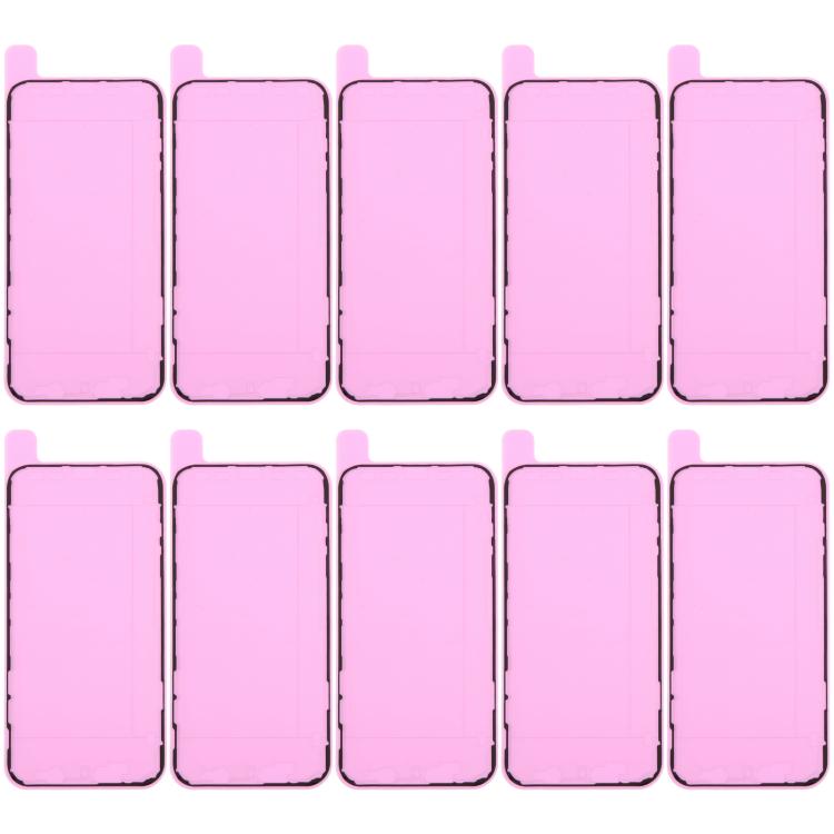 10pcs OEM LCD Frame Bezel Waterproof Adhesive Gasket, Airtightness Test Compatible