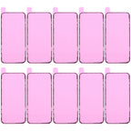 10pcs OEM LCD Frame Bezel Waterproof Adhesive Gasket, Airtightness Test Compatible
