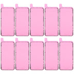 10pcs OEM LCD Frame Bezel Waterproof Adhesive Gasket, Airtightness Test Compatible