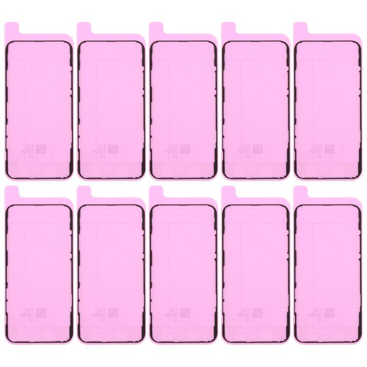 10pcs OEM LCD Frame Bezel Waterproof Adhesive Gasket, Airtightness Test Compatible