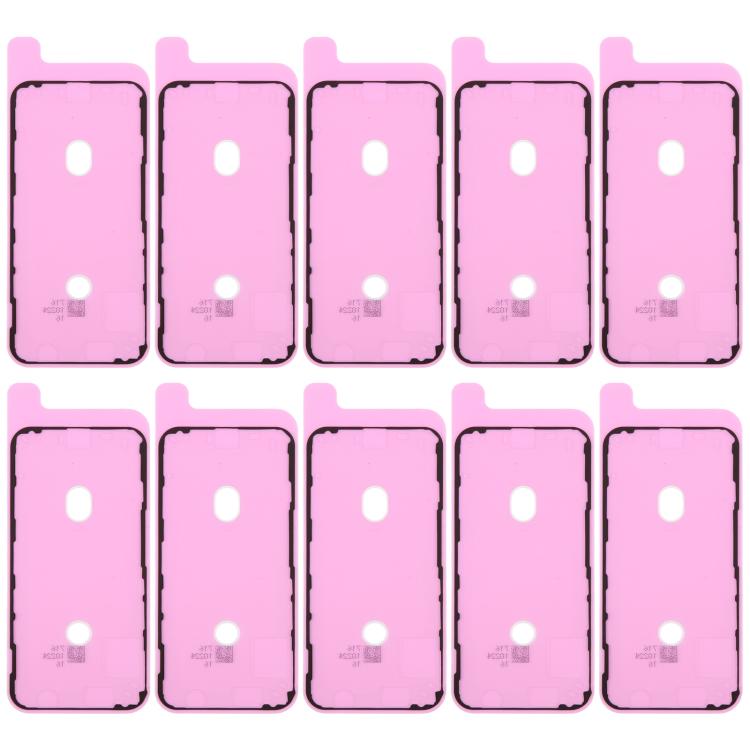 10pcs OEM LCD Frame Bezel Waterproof Adhesive Gasket, Airtightness Test Compatible