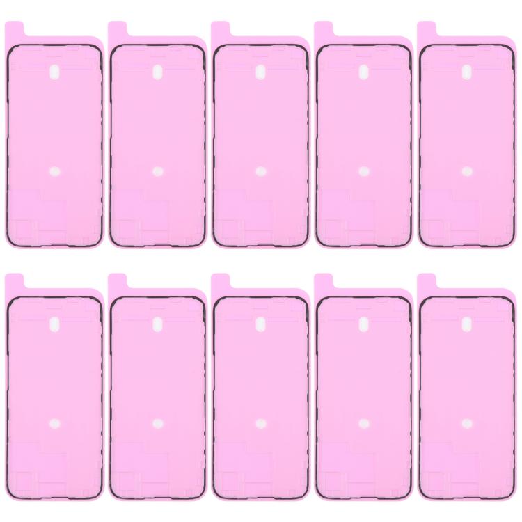 10pcs OEM LCD Frame Bezel Waterproof Adhesive Gasket, Airtightness Test Compatible