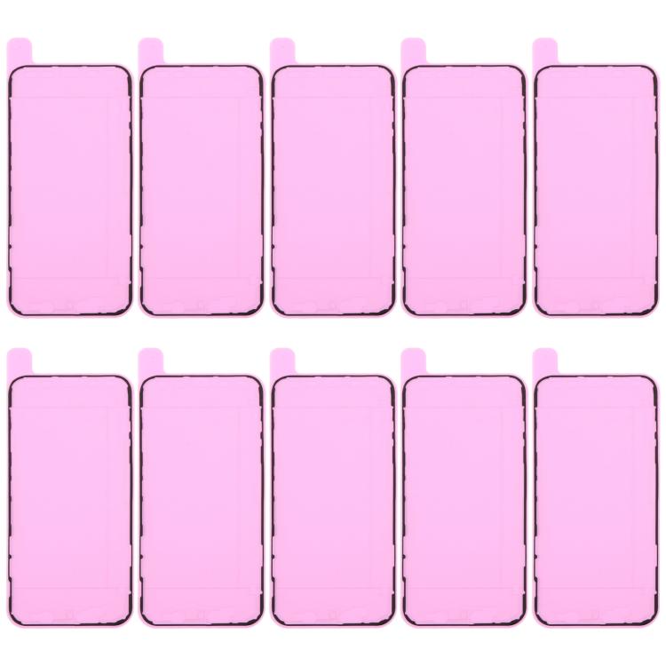 10pcs OEM LCD Frame Bezel Waterproof Adhesive Gasket, Airtightness Test Compatible