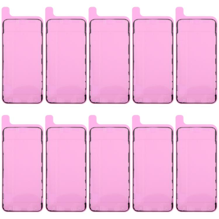 10pcs OEM LCD Frame Bezel Waterproof Adhesive Gasket, Airtightness Test Compatible