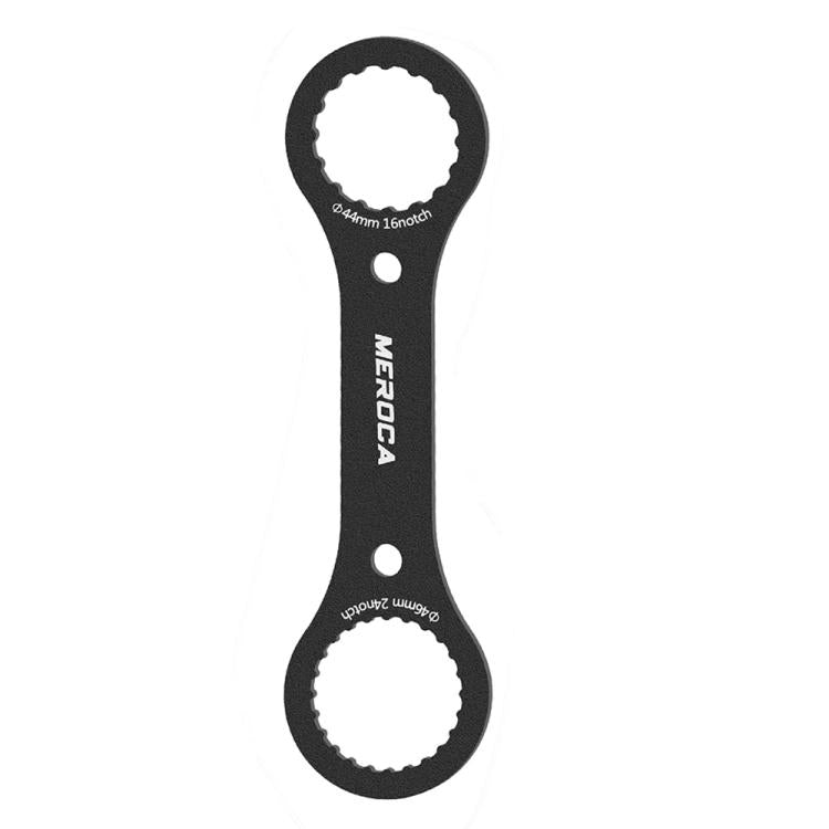 MEROCA Bicycle Hollow Crankset Removal Tool Axis Spanner — BB49+BB52 2 in 1 Wrench For T47