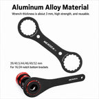 MEROCA Bicycle Hollow Crankset Removal Tool Axis Spanner — view 11