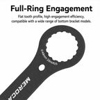 MEROCA Bicycle Hollow Crankset Removal Tool Axis Spanner — view 12