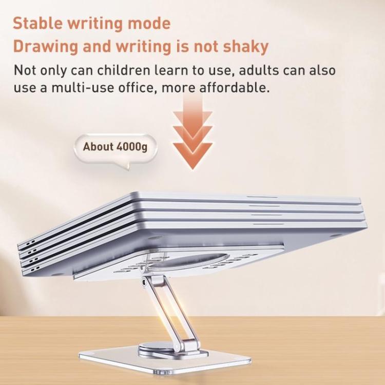 T632 Aluminum Alloy 360 Degree Rotating Desktop Tablet Holder