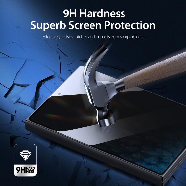5pcs DUX DUCIS 0.33mm 9H High Aluminum Anti-spy HD Tempered Glass Film