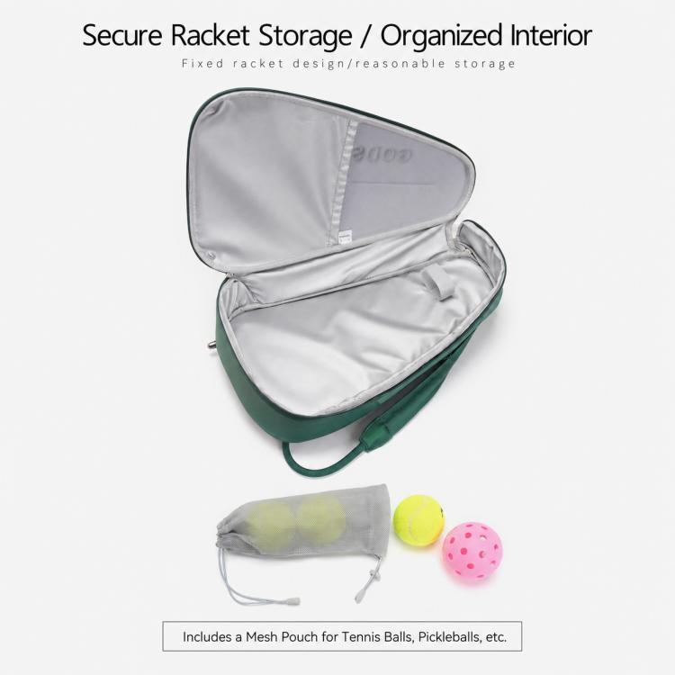 GODSPEED Padel Racket Sports Bag Hard-Shell Backpack