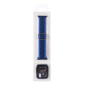 Adjustable Striped Woven Nylon Watch Band + Watch Case Set