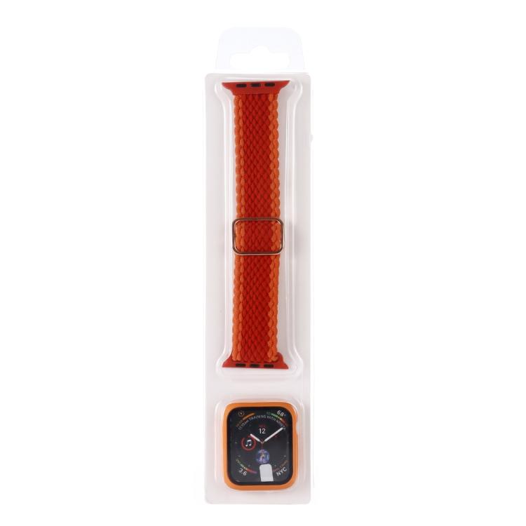 Adjustable Striped Woven Nylon Watch Band + Watch Case Set — view 39