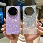 Magnetic Axis Pearlescent Shell Texture Phone Case