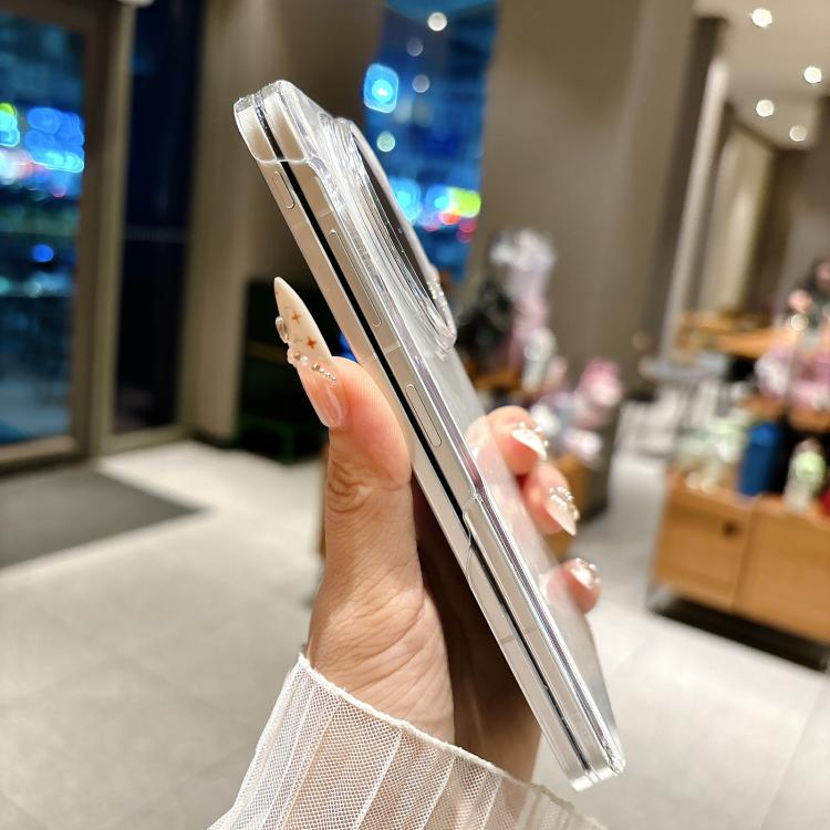 Magnetic Axis Pearlescent Shell Texture Phone Case