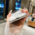 Magnetic Axis Pearlescent Shell Texture Phone Case