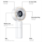 Yesido YF20 Brushless Handheld Fan with LED Digital Display — view 3