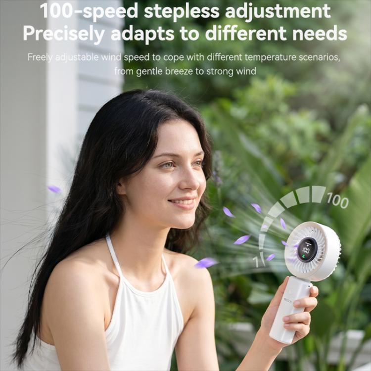 Yesido YF20 Brushless Handheld Fan with LED Digital Display — view 9