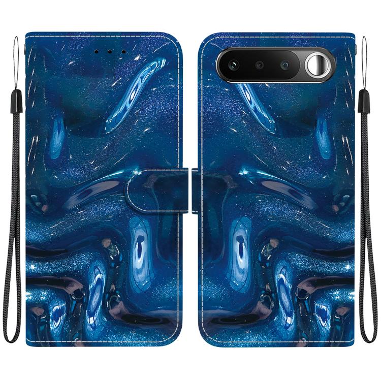 Crystal-Texture Painted Vegan Leather Phone Case — view 18