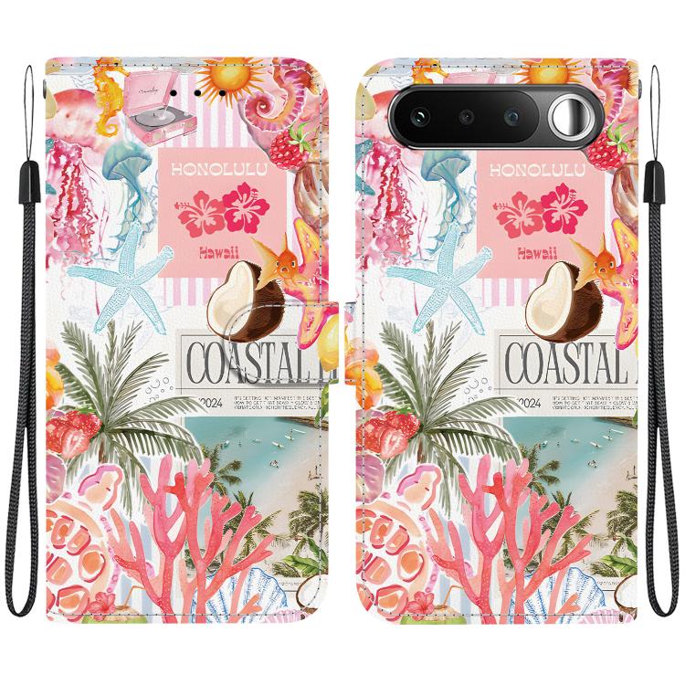 Crystal-Texture Painted Vegan Leather Phone Case — view 19