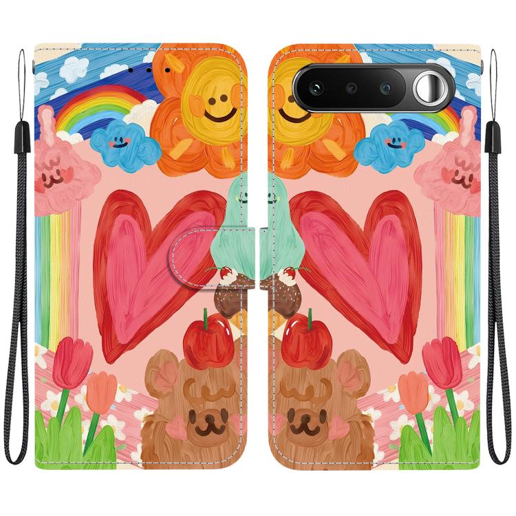 Crystal-Texture Painted Vegan Leather Phone Case — view 23