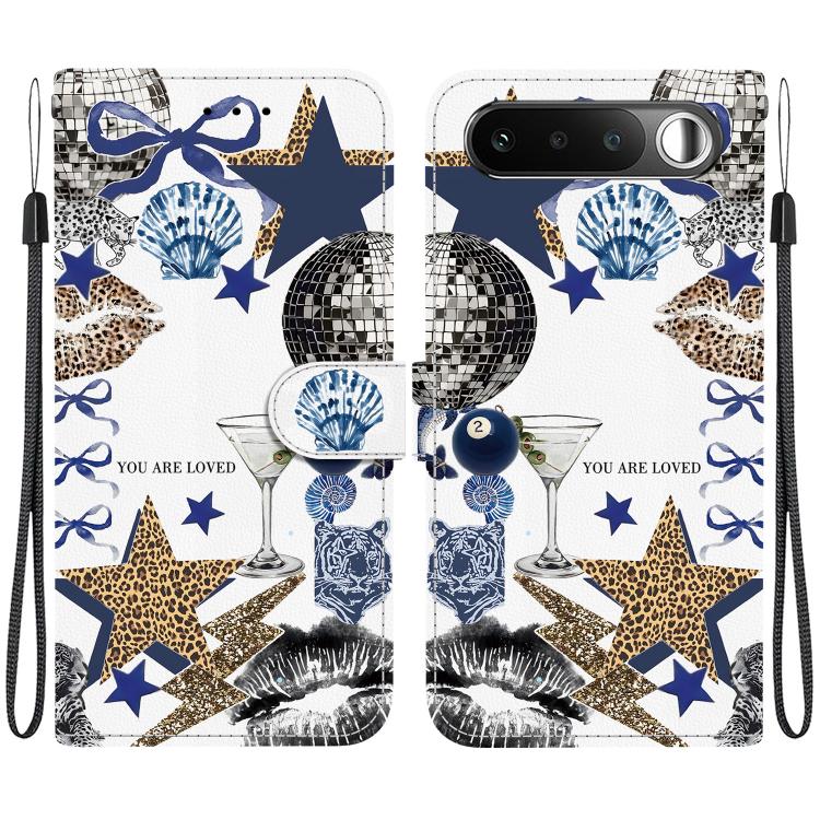 Crystal-Texture Painted Vegan Leather Phone Case — view 25