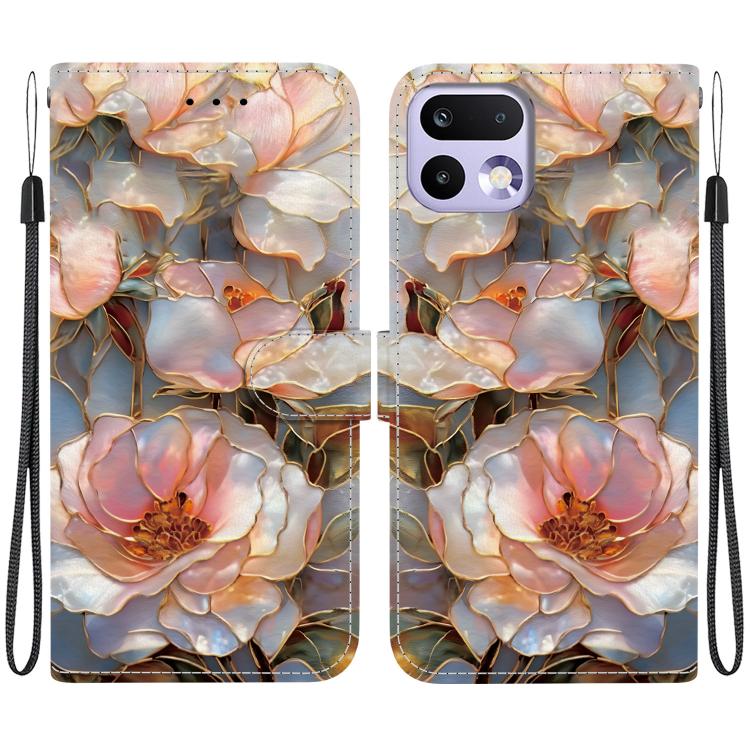 Crystal-Texture Painted Vegan Leather Phone Case — view 38
