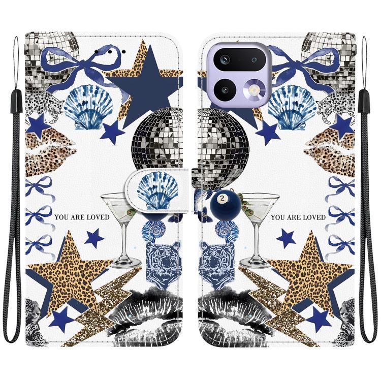 Crystal-Texture Painted Vegan Leather Phone Case — view 43