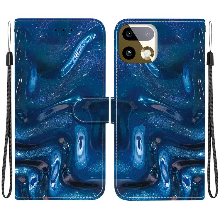 Crystal-Texture Painted Vegan Leather Phone Case — view 27