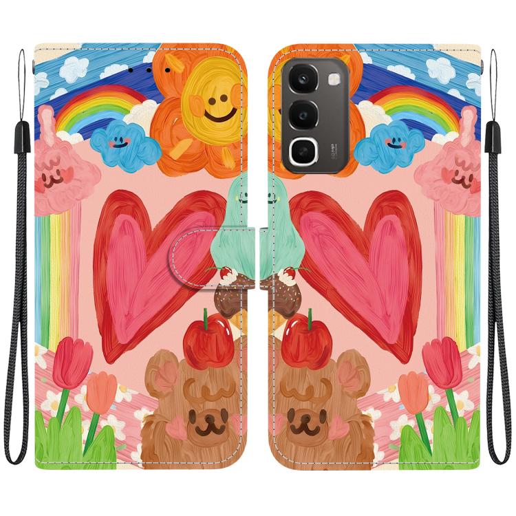 Crystal-Texture Painted Vegan Leather Phone Case — Bookstore Black Cat